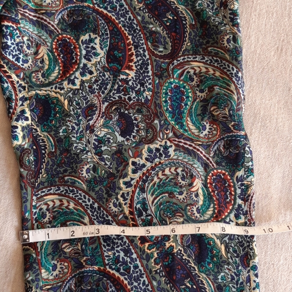 Zara Paisley Print Flared Pants - Picture 13 of 16